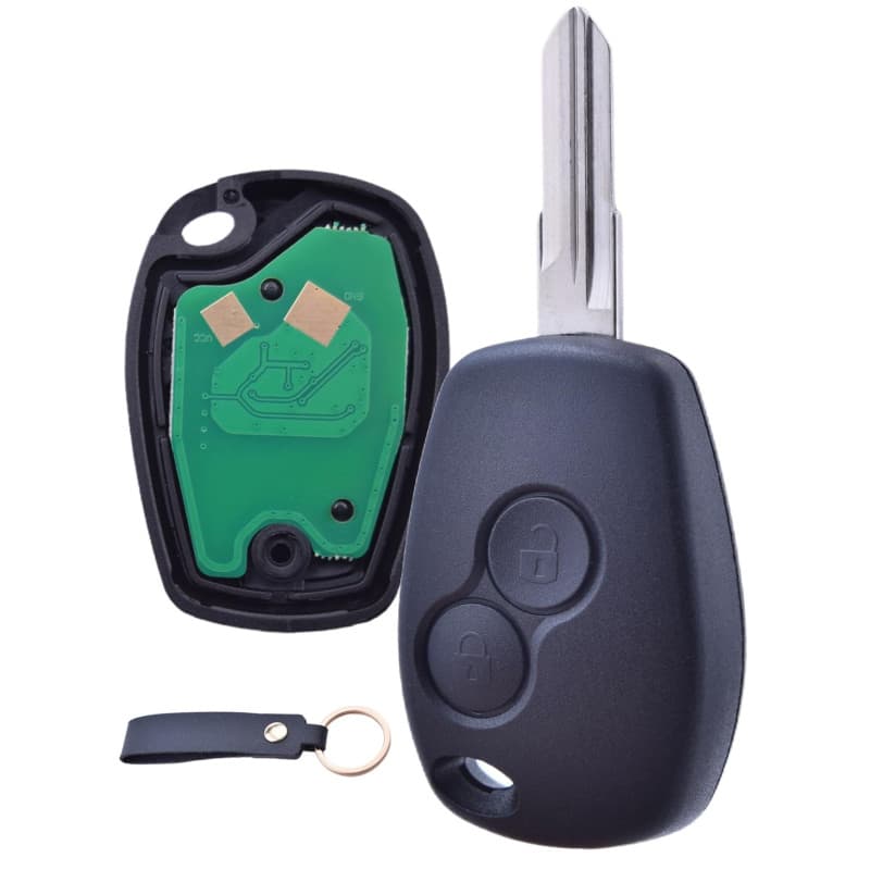 Clé Vierge ANGOFIZ ID46 433MHz à Programmer pour Dacia - Image 1