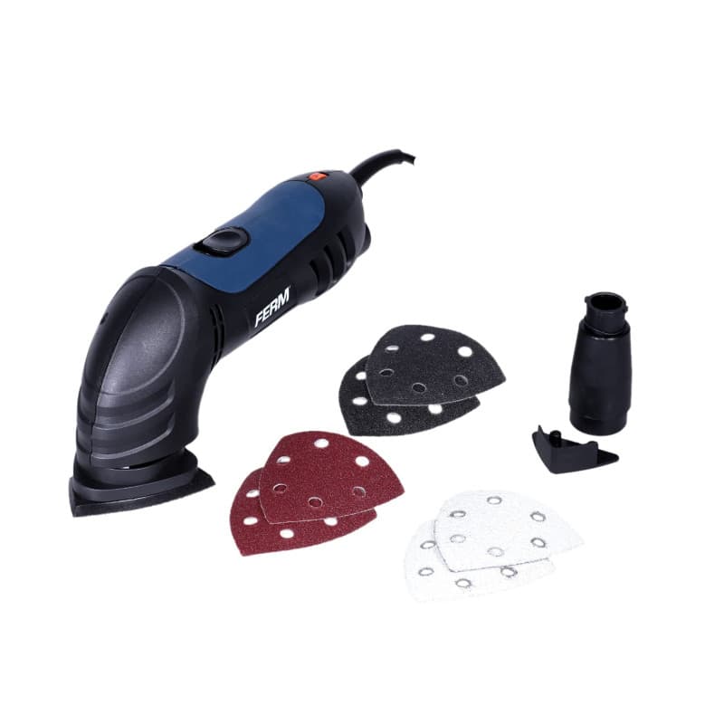 Ponceuse Delta FERM 280W avec 3 Papiers Abrasifs - Image 1
