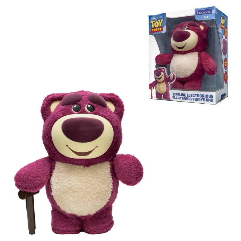 Tirelire Électronique Lotso - Rose Rouge de Lexibook - Image 1