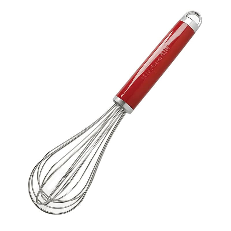Fouet de Cuisine en Inox Rouge Cerise - KitchenAid - Image 1