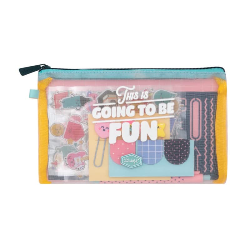 Kit de Décoration d'Agenda Mr. Wonderful - Fun et Créatif - Image 1