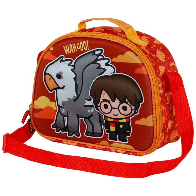 Sac à Goûter 3D Harry Potter Buckbeak - Orange Isotherme - Image 1