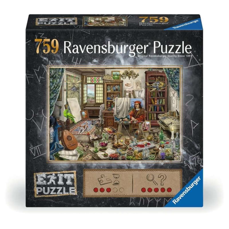 Ravensburger Exit Puzzle - L'Atelier Artistique - Image 1