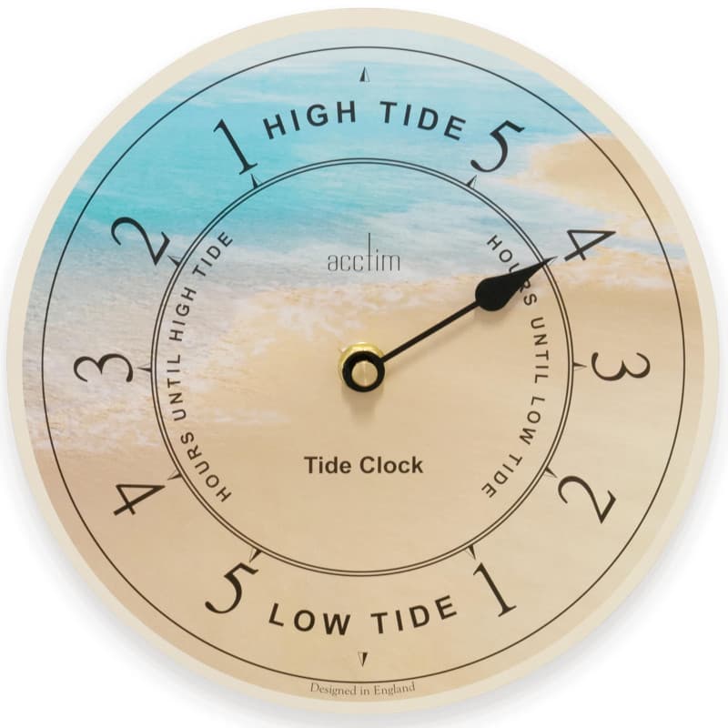 Horloge Murale Acctim Portland - Design Plage et Marée - Image 1