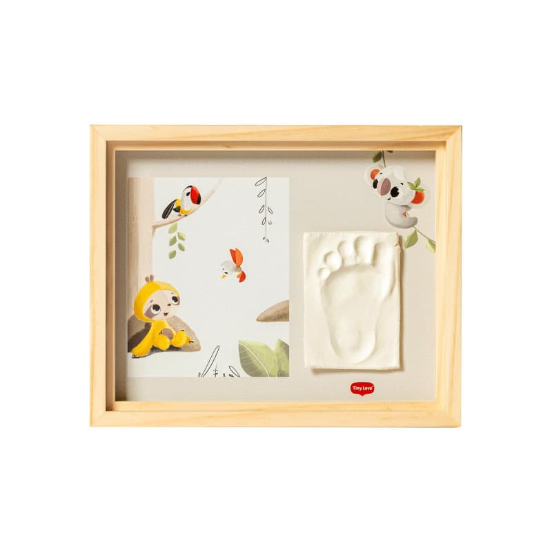 Cadre Photo Personnalisé Tiny Love avec Empreinte Bébé - Image 1