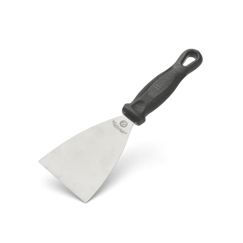 Spatule Triangulaire en Acier Inoxydable 8 cm - DE BUYER - Image 1