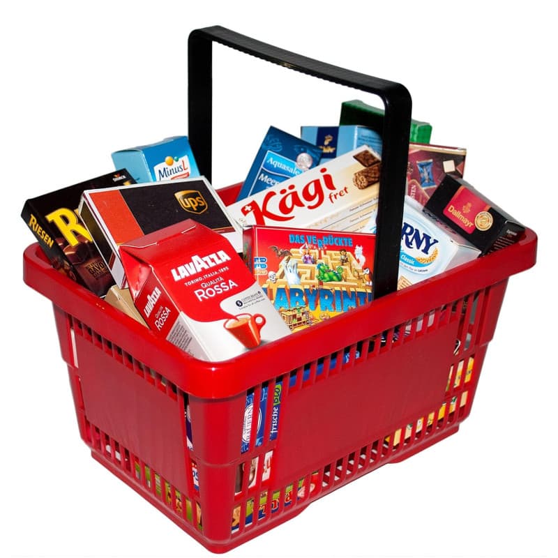 Panier de Course Rouge Tanner pour Enfants - Image 1