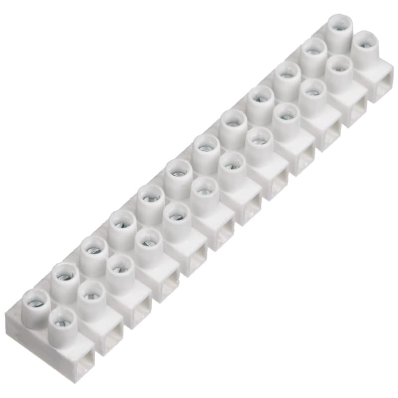Barrette de Connexion Famatel 204 - 24e 2,5 mm Blanc - Image 1