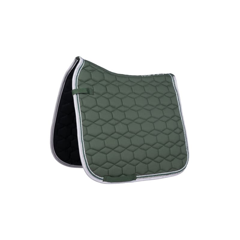 Tapis de Selle Glamour HKM Crystal Fashion Vert Foncé - Image 1