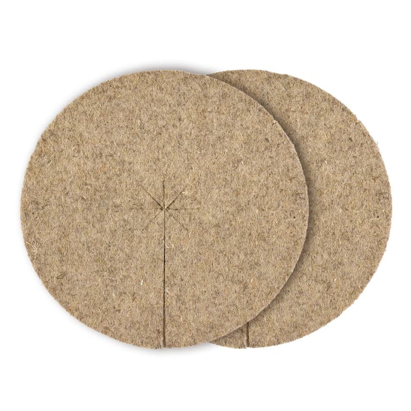 Disques de Paillage Naturel en Chanvre - Lot de 2, 30 cm - Image 1