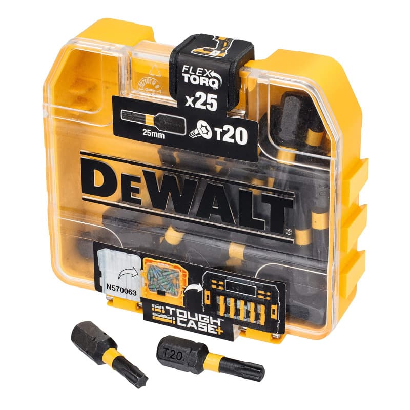 Boîte de 25 Embouts T20 DeWalt pour Perceuse-Visseuse - Image 1