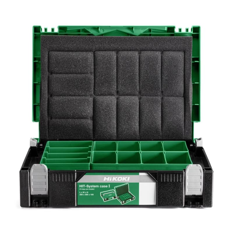 Boîte à Outils Empilable HiKOKI HIT-System I - Vert/Noir - Image 1