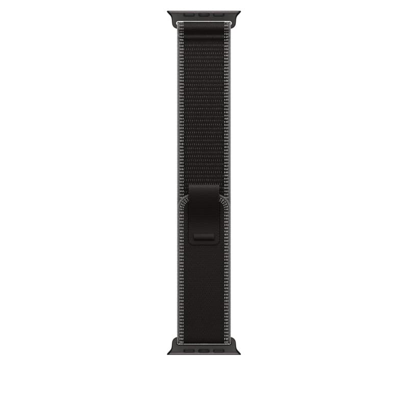 Bracelet Apple Watch Trail Loop 49 mm Noir/Charbon M/L - Image 1