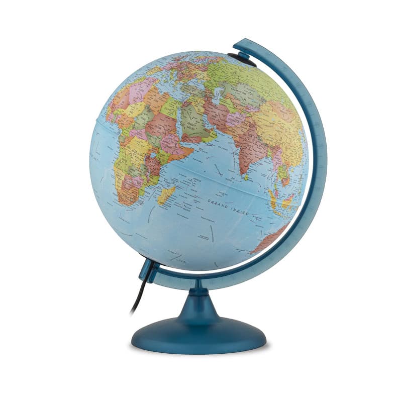 Globe géographique éclairé Tecnodidattica pour enfants - Image 1
