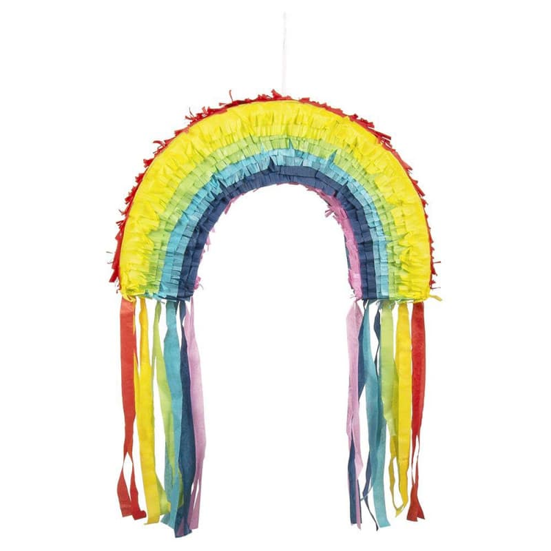 Pinata Arc-en-Ciel Boland pour Anniversaire - 23 x 35 cm - Image 1