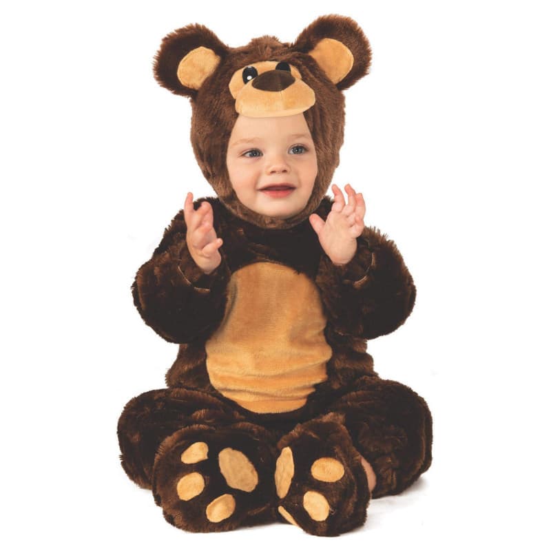 Costume Ours Teddy Marron pour Bébé 1-2 Ans - Rubie's - Image 1