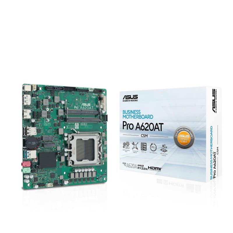 Carte Mère ASUS Pro A620AT-CSM Mini-ITX AM5 - Image 1