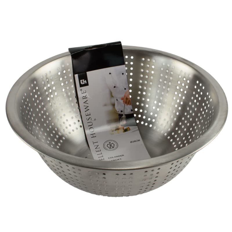 Passoire en Acier Inoxydable 28 cm - Excellent Houseware - Image 1