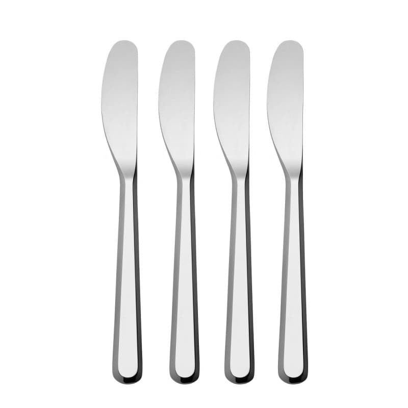 Set de 4 Couteaux à Beurre en Acier Inoxydable - Alessi - Image 1