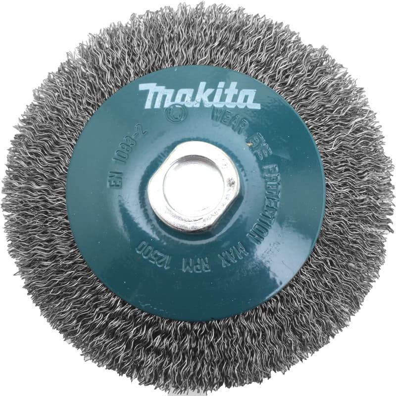 Brosse Circulaire Ondulée 115mm M14 Makita D-39849 - Image 1