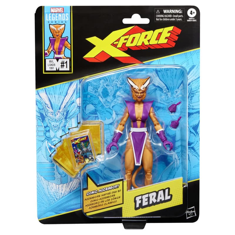 Figurine Marvel Legends Feral - 15 cm avec Accessoires - Image 1