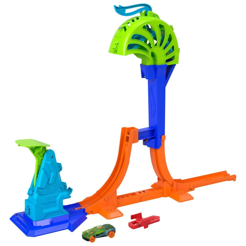 Coffret Lanceur Vertical Hot Wheels avec Saut de 45 cm - Image 1