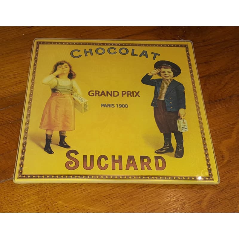 Dessous de Plat en Verre Suchard - 21,5 cm - Image 1