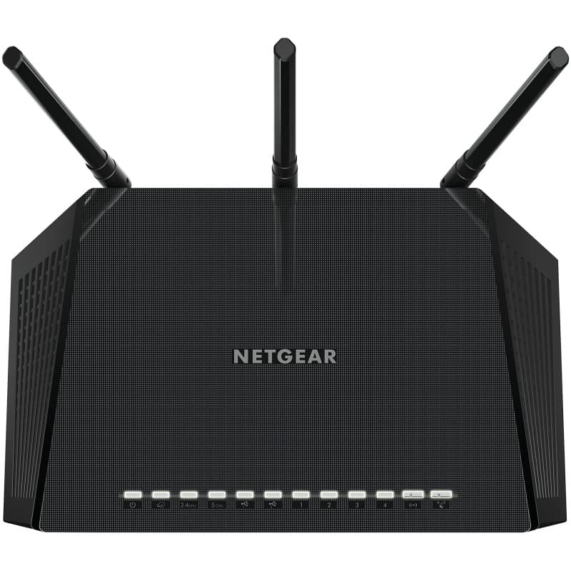 Routeur Wi-Fi Netgear R6400 AC1750 Noir - Double Bande - Image 1