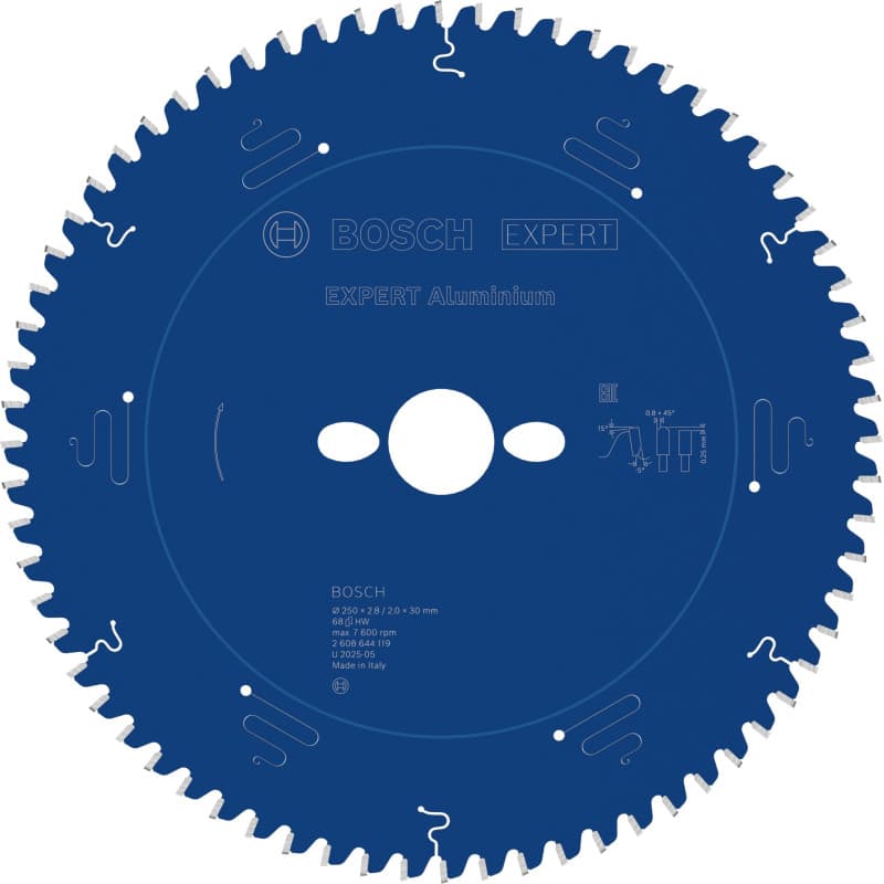 Lame de Scie Circulaire Bosch Expert Aluminium 250 mm - Image 1