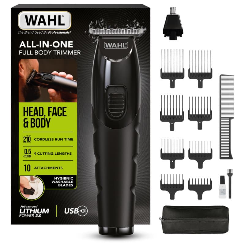 Tondeuse Tout-en-Un Wahl pour Cheveux, Barbe et Corps - Image 1