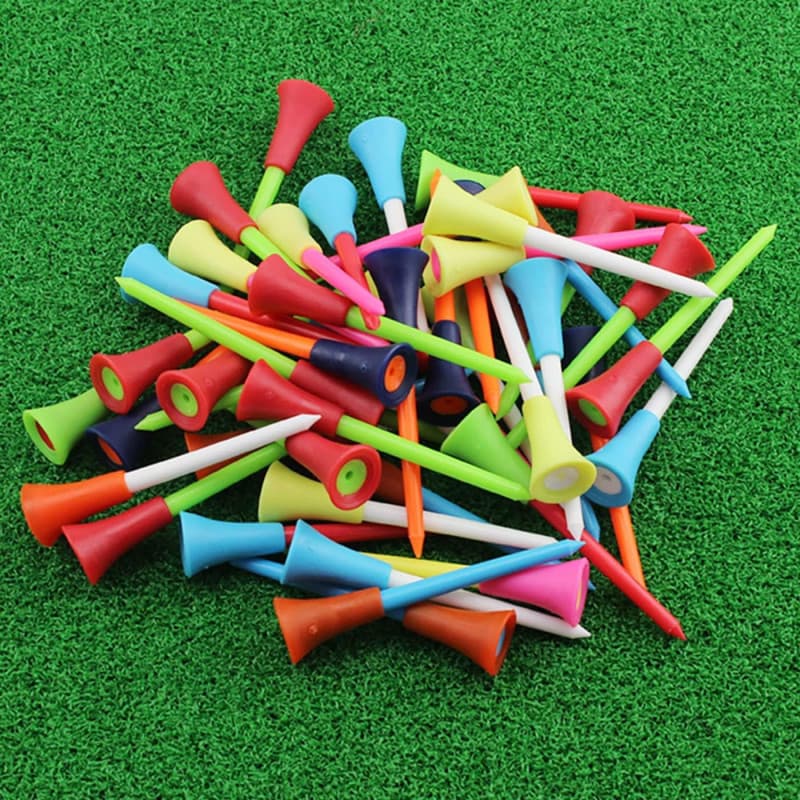 Pack de 50 Tees de Golf en Caoutchouc Colorés - GXQZSZ - Image 1