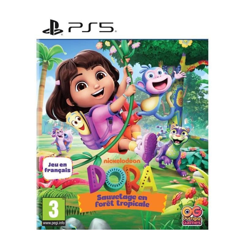 Dora et le Sauvetage en Forêt Tropicale - Jeu PS5 - Image 1