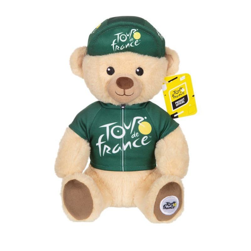 Peluche Ours Sprinteur Tour de France 24 cm - GIPSY TOYS - Image 1