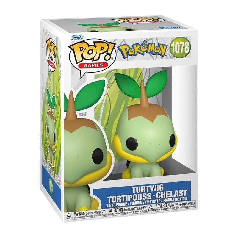 Figurine Funko Pop! Tortipousse - Pokémon en Vinyle - Image 1