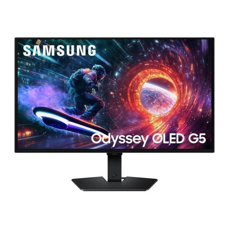 Écran PC Gamer Samsung Odyssey G5 27" QHD 180Hz OLED - Image 1