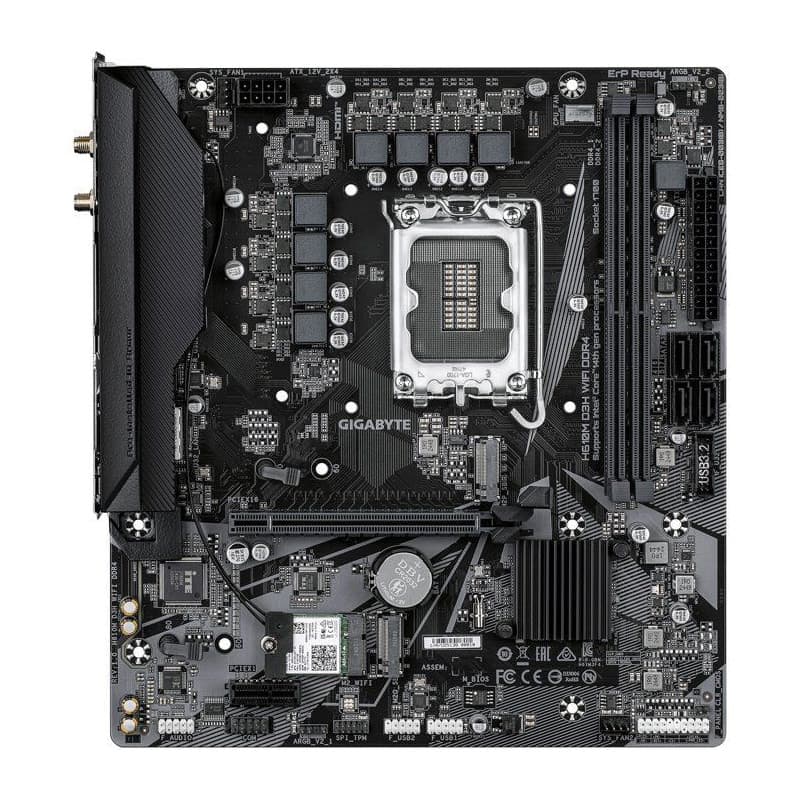 Carte Mère GIGABYTE H610M D3H WIFI DDR4 Micro-ATX - Image 1