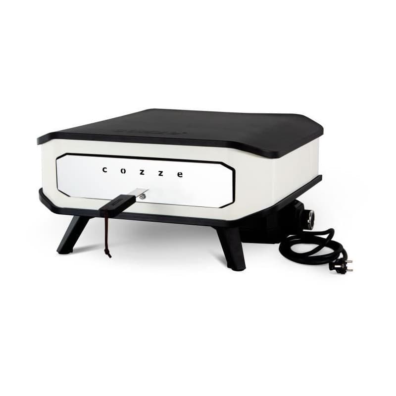 Four à Pizza Électrique COZZE - 2200 W - Noir et Blanc - Image 1