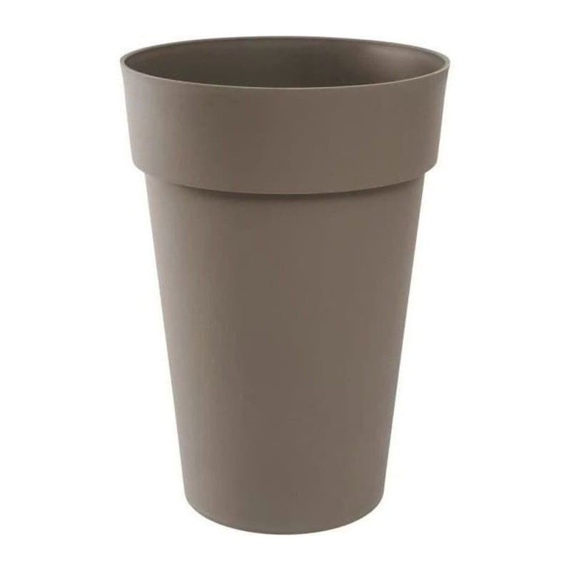 Vase Haut Rond Toscane Ø 46 cm - EDA - Taupe - Image 1