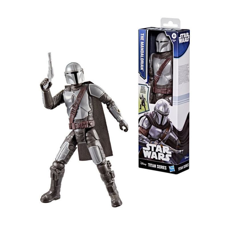 Figurine Le Mandalorien 30 cm - Titan Series Star Wars - Image 1