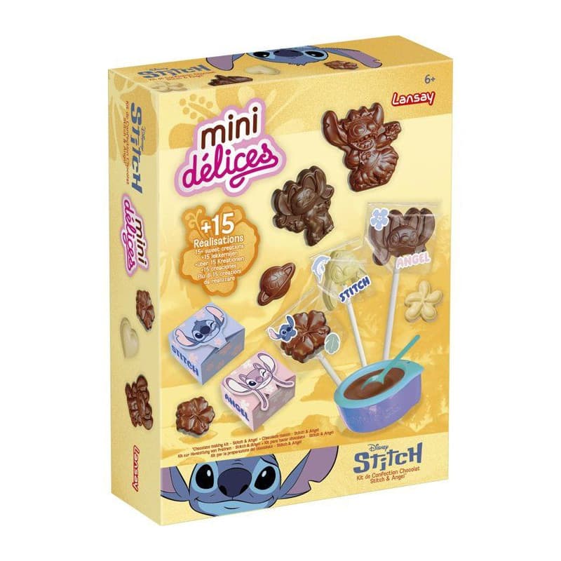 Kit de Chocolats Créatifs Stitch & Angel - LANSAY - Image 1