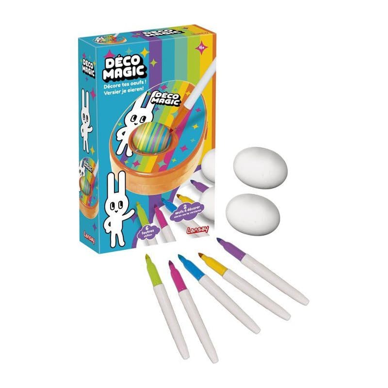 Atelier créatif Décomagic - Décore tes œufs avec LANSAY - Image 1
