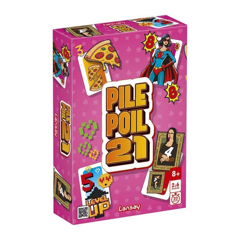 Pile Poil 21 - Le Jeu de Cartes Fun et Surprenant - Image 1