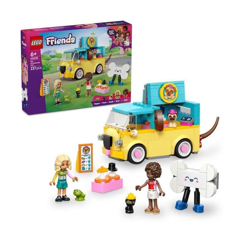 LEGO Friends - Le Van d'Accessoires pour Animaux - Image 1