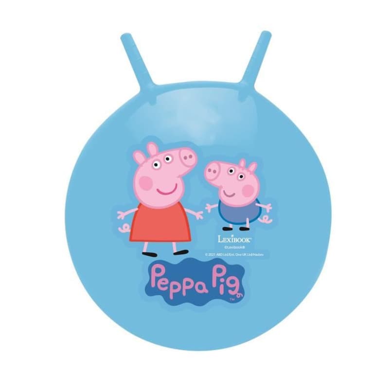 Balle Sauteuse Peppa Pig avec Pompe Manuelle - Lexibook - Image 1