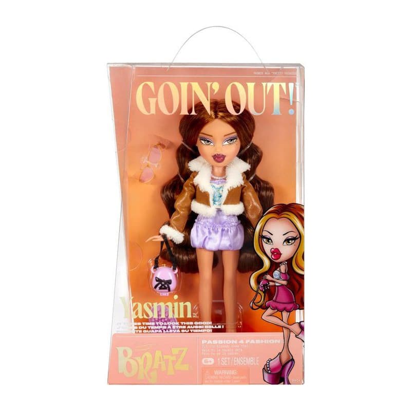 Poupée Bratz Goin' Out Yasmin avec Accessoires Stylés - Image 1