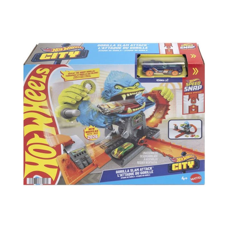 Hot Wheels City : Attaque du Gorille - Véhicule Miniature - Image 1