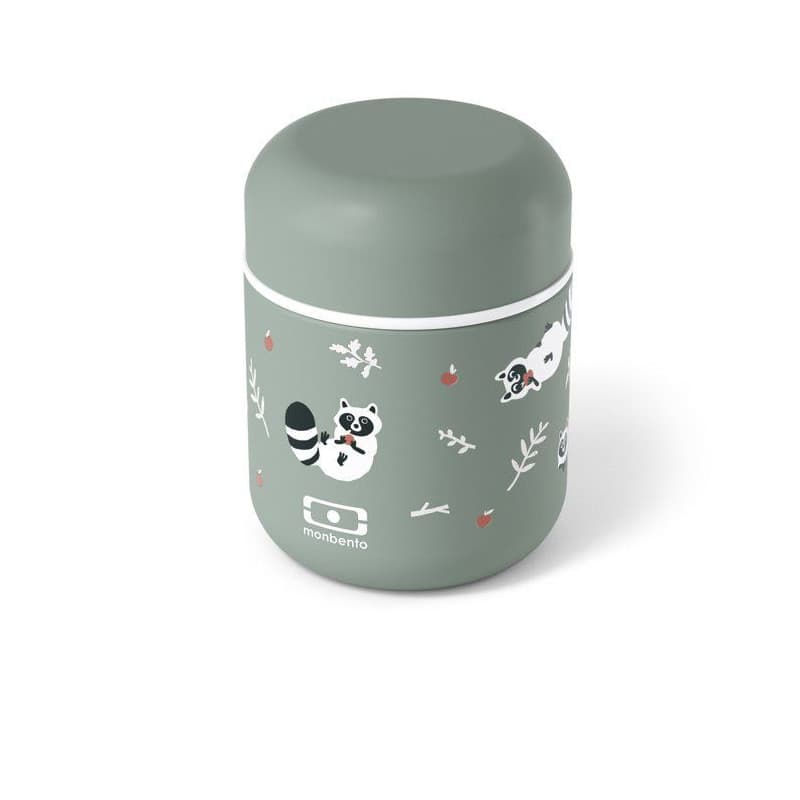 Petite Lunch Box Isotherme MB Capsule Raccoon - Monbento - Image 1