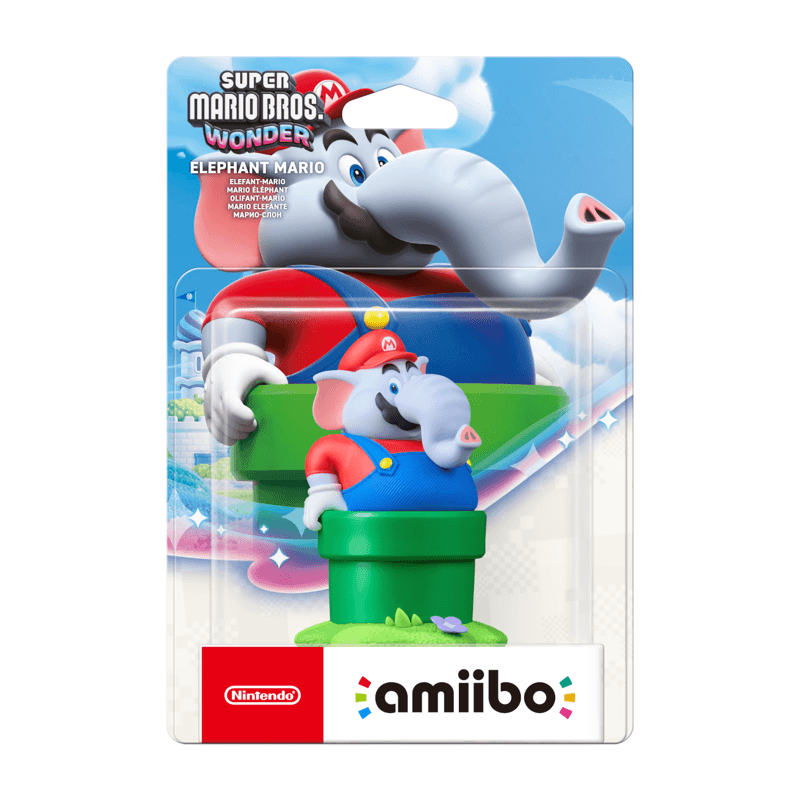 Figurine Amiibo Mario Éléphant - Super Mario Collection - Image 1