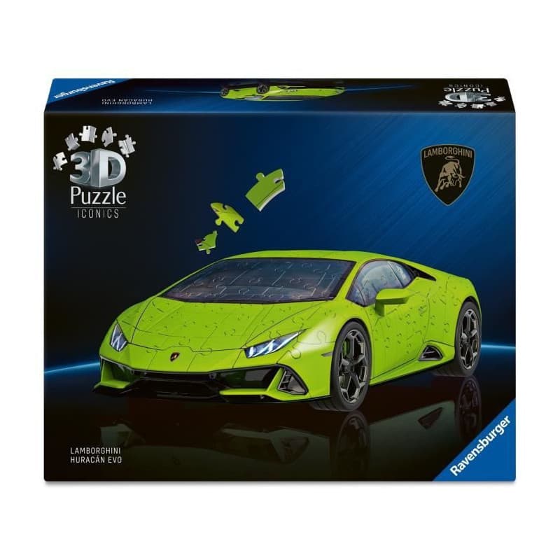 Puzzle 3D Lamborghini Huracán EVO - Édition Verte - Image 1