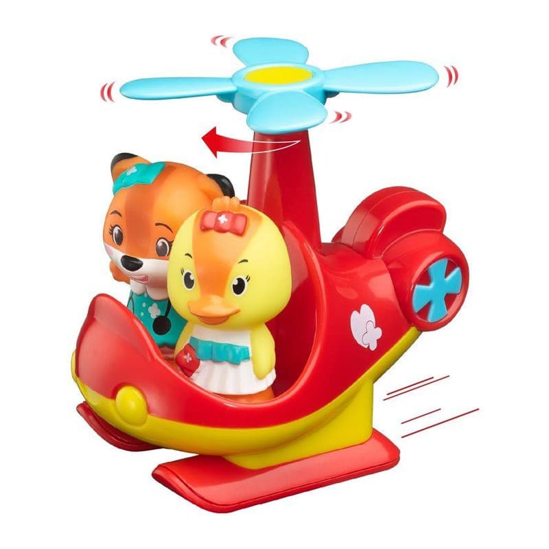 Hélicoptère de Secours Klorofil avec Figurine Donna - Image 1